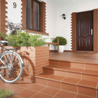 Simple red stopien narozny 30*30 (ступень) - Simple red stopien narozny 30*30 (ступень)